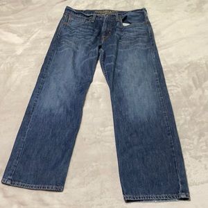 American eagle relaxed straight jeans 34x30